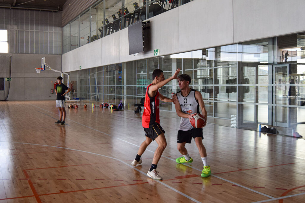 El-conjunto-rojinegro-preparará-en-dicha-instalación-la-visita-al-Bilbao-Arena,-hogar-del-Surne-Bilbao-Basket.