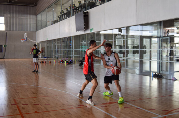 El-conjunto-rojinegro-preparará-en-dicha-instalación-la-visita-al-Bilbao-Arena,-hogar-del-Surne-Bilbao-Basket.