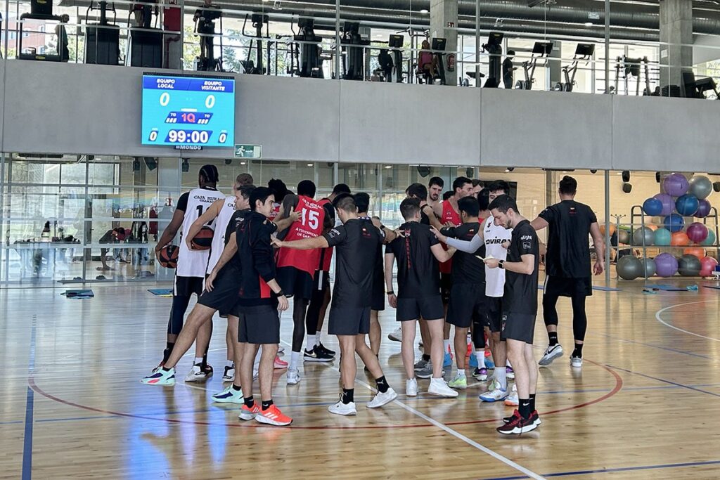 El-conjunto-rojinegro-preparará-en-dicha-instalación-la-visita-al-Bilbao-Arena,-hogar-del-Surne-Bilbao-Basket.