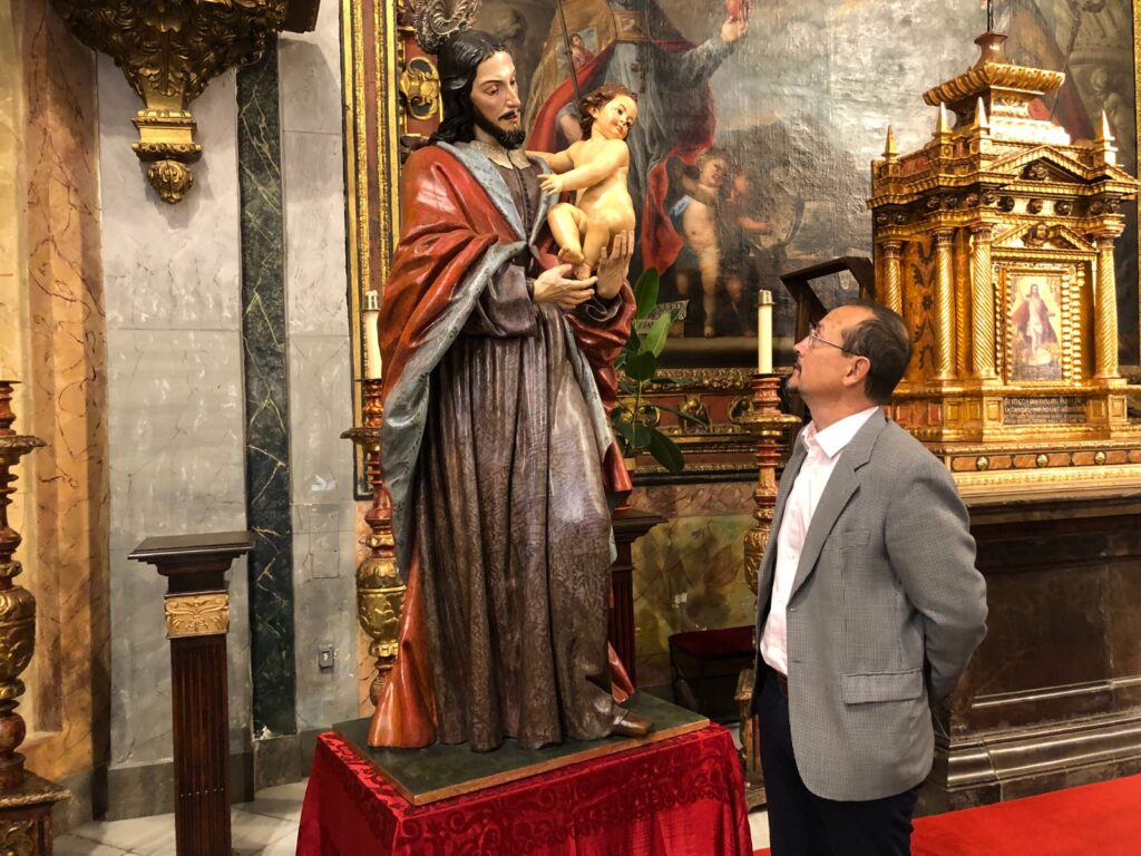 La-iglesia-de-La-Magdalena-recupera-el-San-José,-de-Diego-de-Mora,-a-través-de-las-subvenciones-de-Arte-Sacro