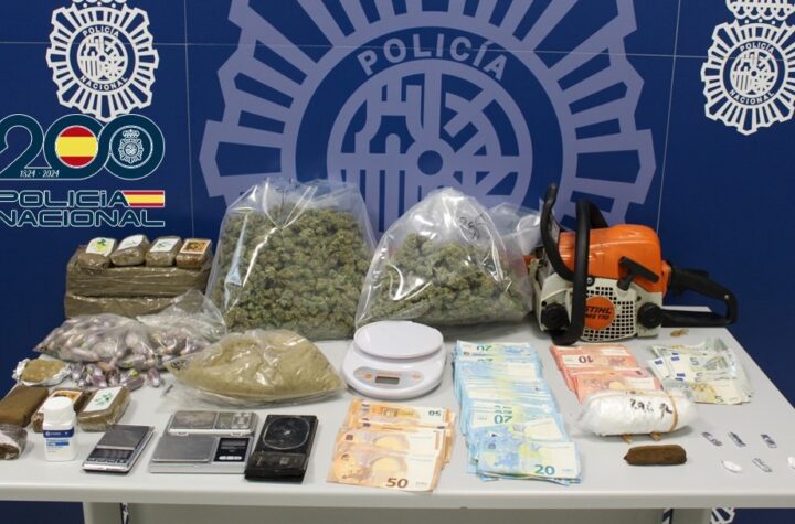 La-Policía-Nacional-desarticula-un-punto-de-venta-de-drogas-al-menudeo-en-un-“narcopiso”