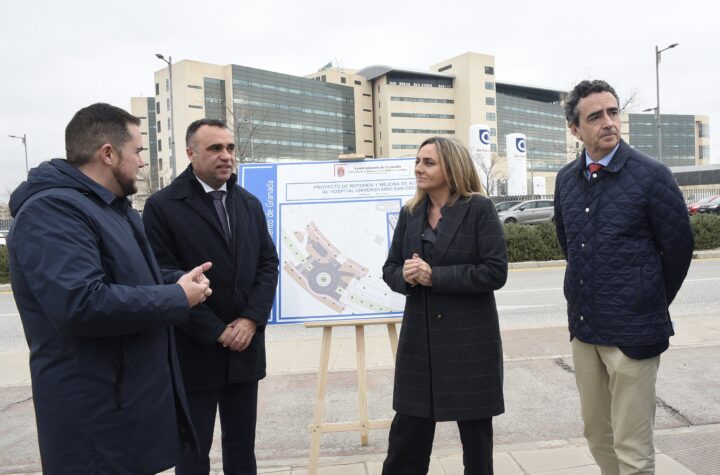 Granada-realiza-obras-para-facilitar-el-acceso-al-Hospital-Universitario-Clínico-San-Cecilio-del-PTS