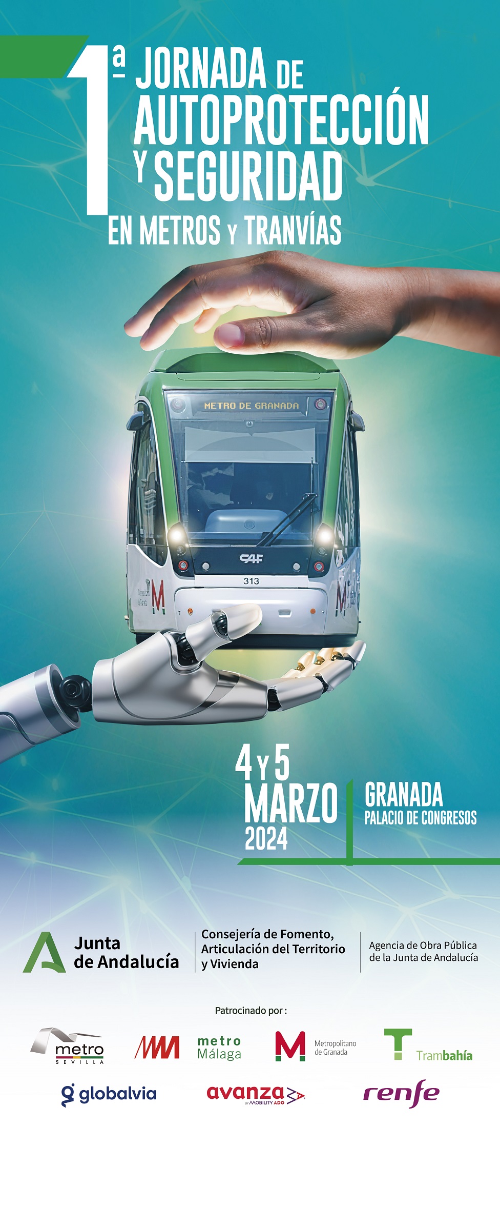 Granada-acoge-las-primeras-Jornadas-de-Autoprotección-y-Seguridad-en-metros-y-tranvías