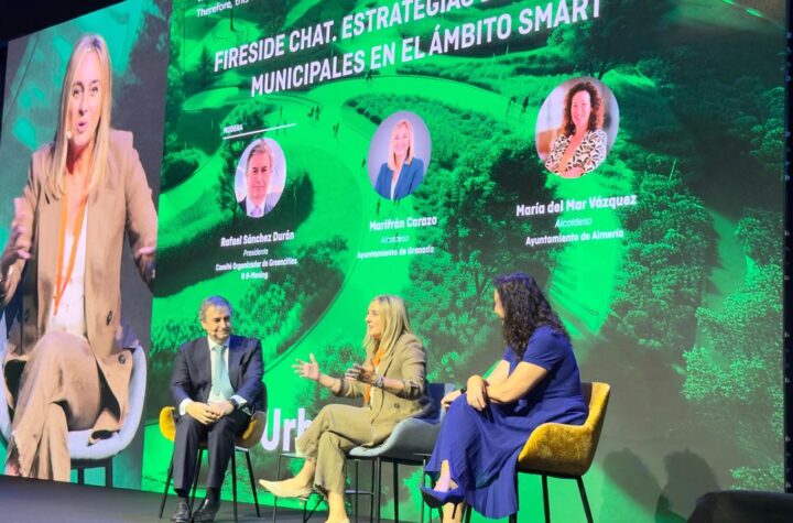 La-máxima-responsable-municipal-está participando-en-el-foro-“GreenCiites,-Urban-inteligence-and-sustainability”