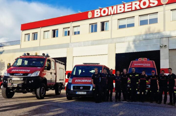 Todo-el-material-recaudado-se-ha-almacenado-en-el-Parque-Norte-de-Bomberos,-desde-donde-un-tráiler-partirá-hacia-la-Comunidad-Valenciana