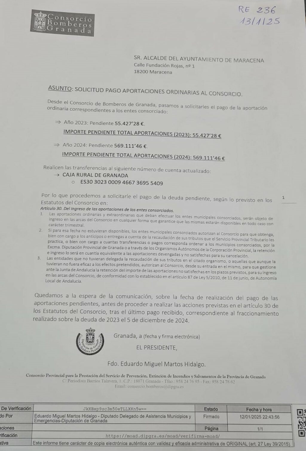 El-regidor-asegura-que-el-municipio-no-ha-abonado-la-cuantía-correspondiente-a-2024-debido-a-la-duplicación-de-la-tasa-por-el-servicio-de-bomberos