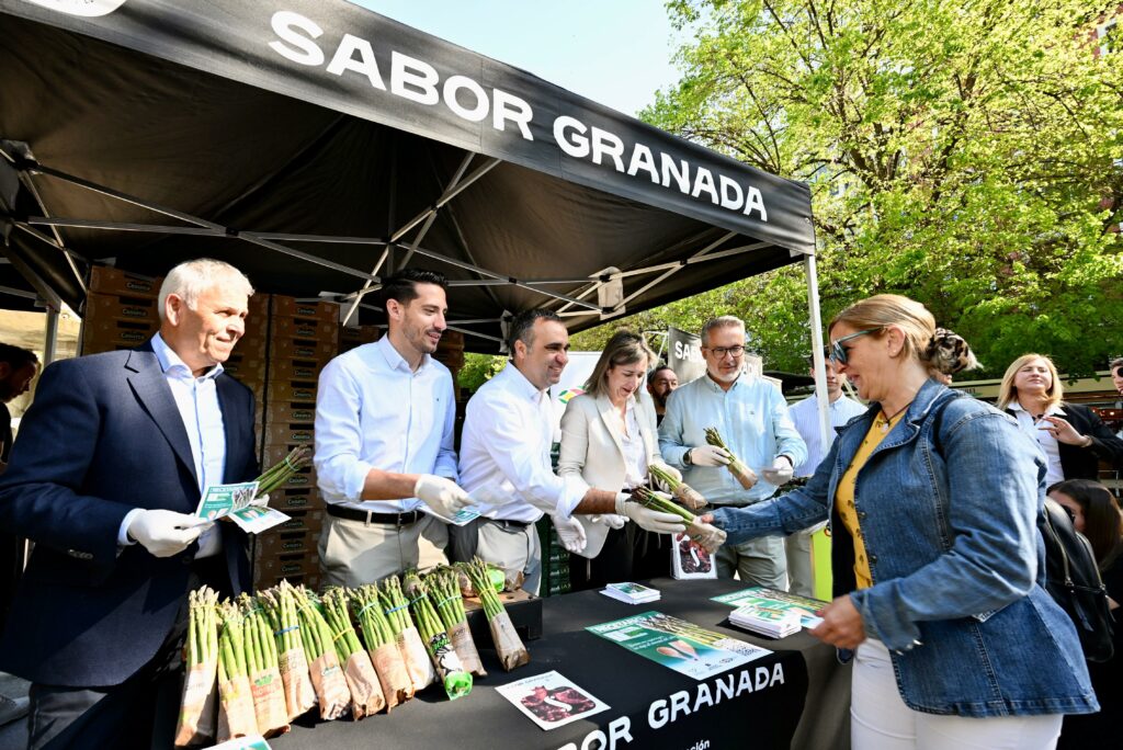 Diputación,-‘Sabor-Granada’-y-la-Interprofesional-del-Espárrago-Verde-de-España-han-realizado-una-jornada-de-promoción-del-consumo-de-este-producto-tan-valorado