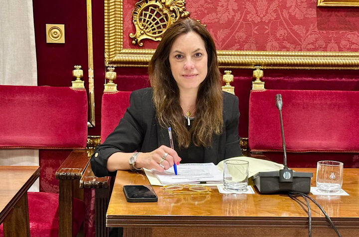 Mónica-Rodríguez-Gallego-alerta-de-que-la-imposición-de-la-zona-de-bajas-emisiones-afectará-a-los-usuarios-de-los-autobuses-urbanos